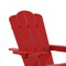 Flash Furniture Red Adirondack Chair with Ottoman and Cupholder LE-HMP-1044-110-RD-GG - alternate 3